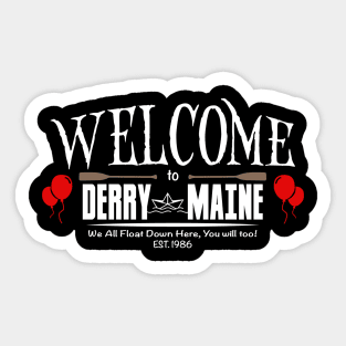 PennyWise - Derry Maine Sticker